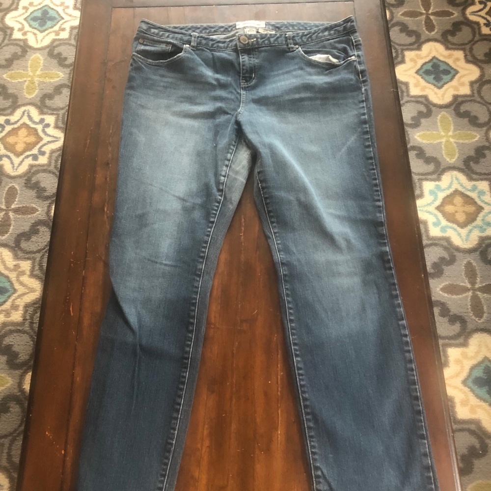 Flared jeans